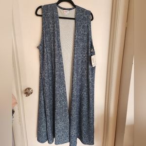 Lularoe Joy, XL, NWT, long cover up, no sleeves